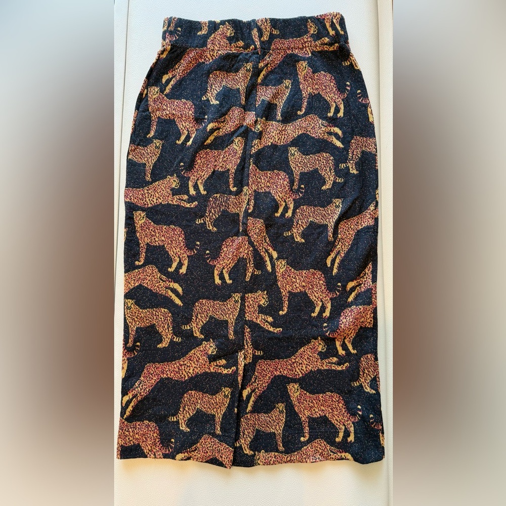 Anthropology Corey Lynn Calter Panther Pencil Skirt S
